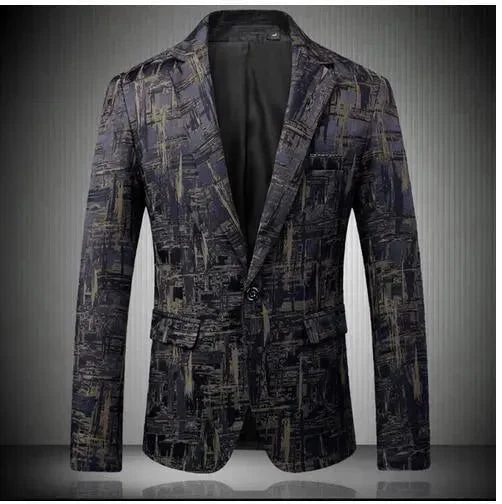 Heidi-Mode | Herren Blazer - Geometrischer Blazer - Image 8