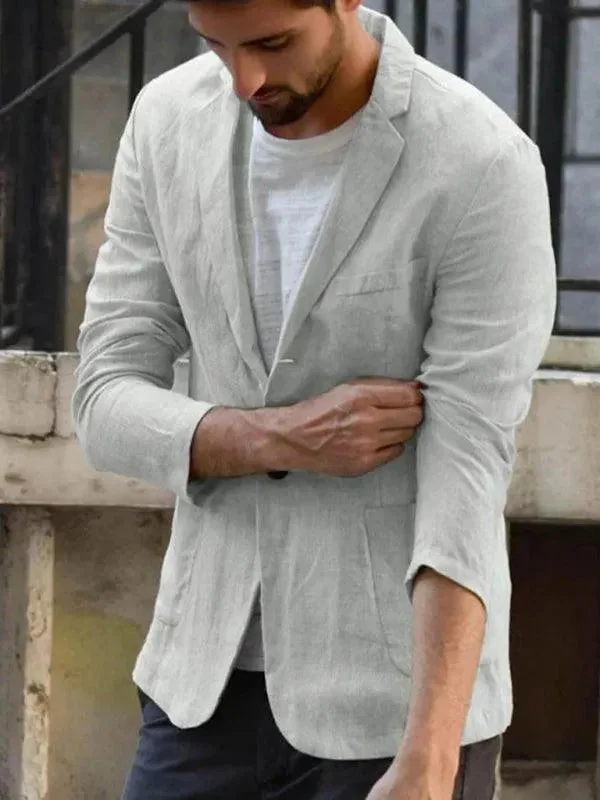 Heidi-Mode | Herren Blazer - Leinen Blazer - Image 2
