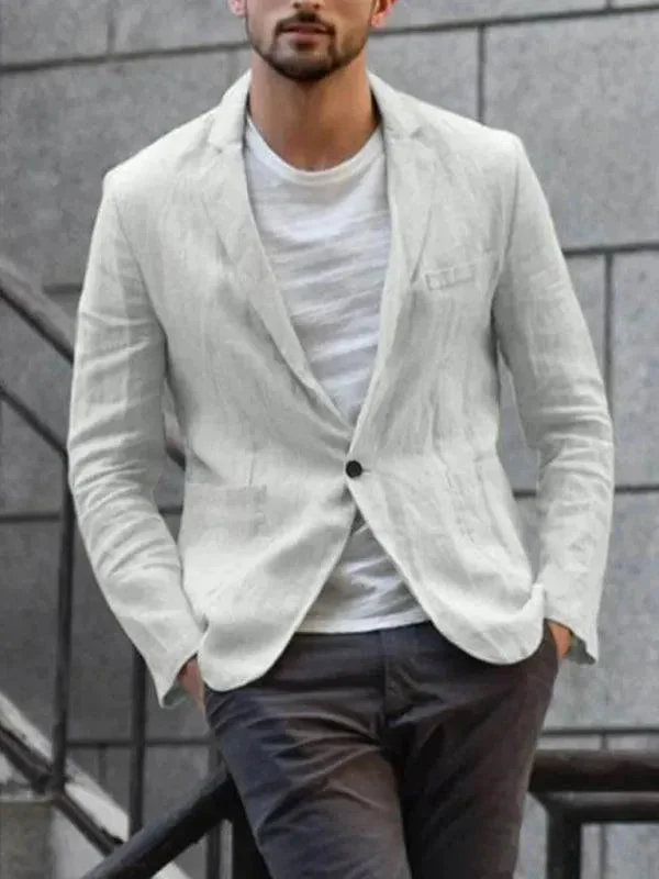 Heidi-Mode | Herren Blazer - Leinen Blazer - Image 4