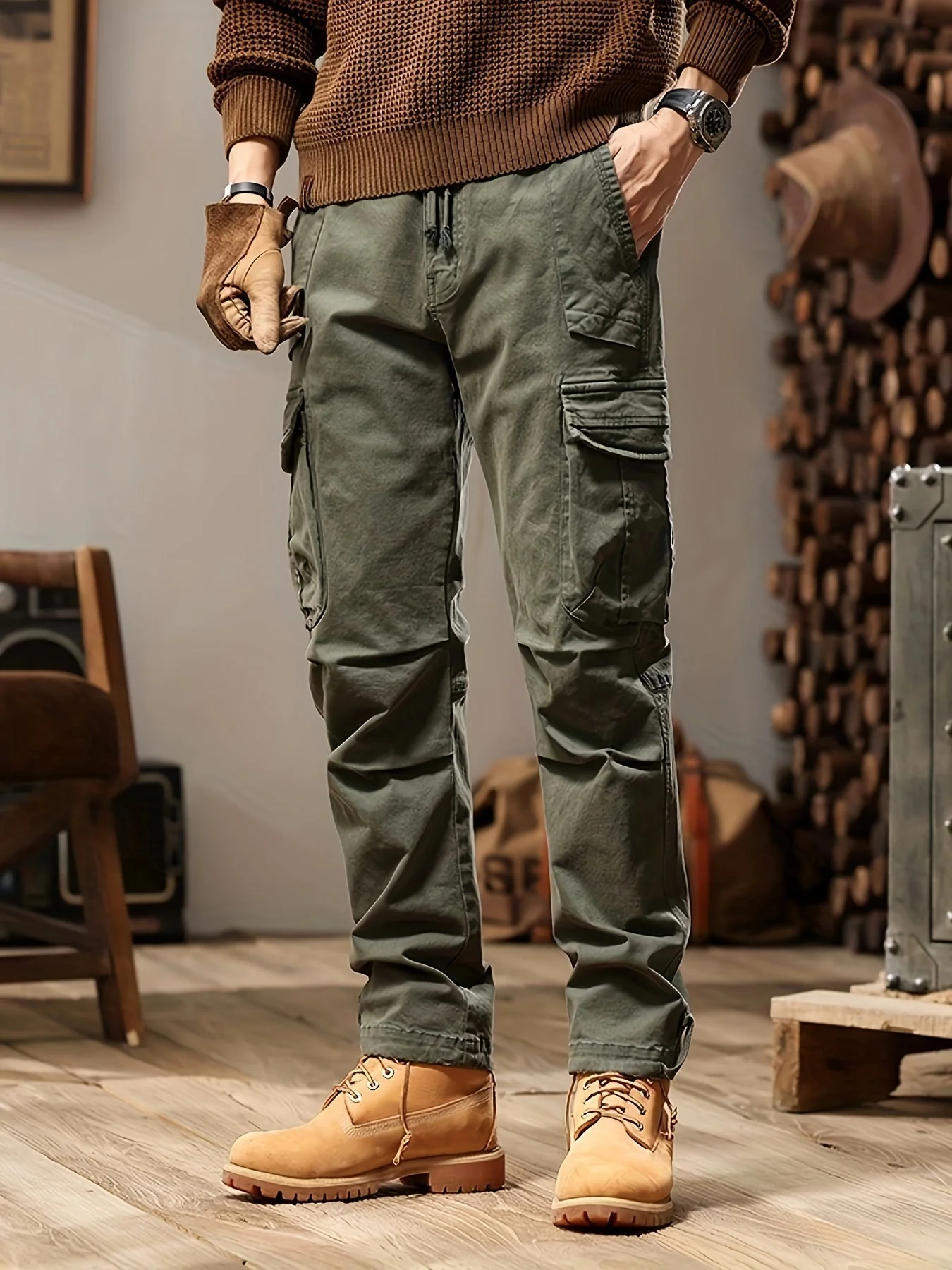 Heidi-Mode | Herren Cargo Hose - Image 3