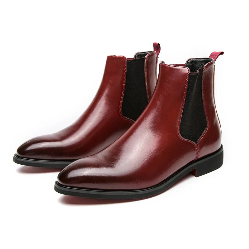 Heidi-Mode | Herren Chelsea Lederstiefel - Image 2