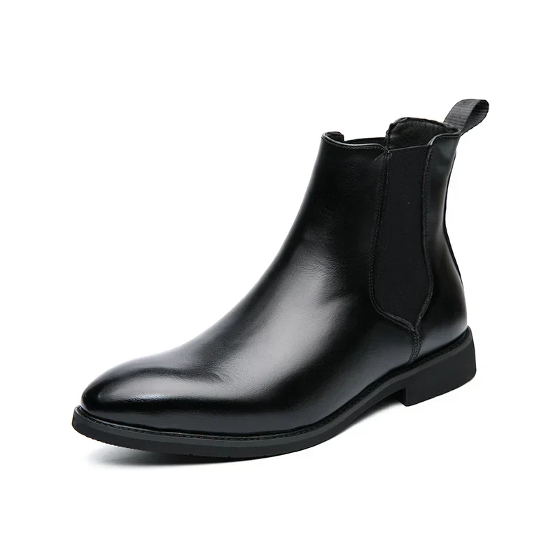 Heidi-Mode | Herren Chelsea Lederstiefel - Image 5