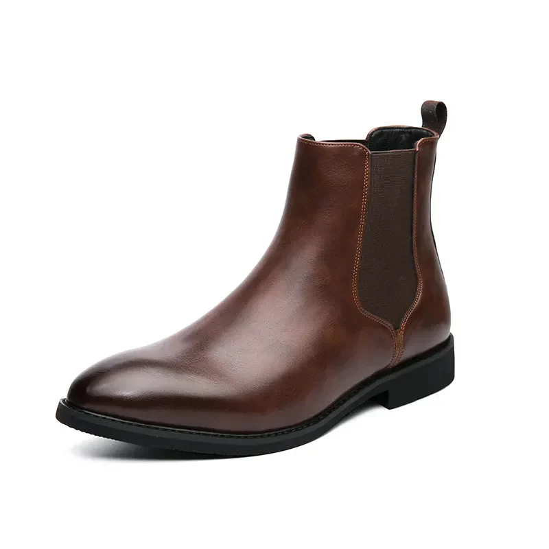 Heidi-Mode | Herren Chelsea Lederstiefel - Image 6