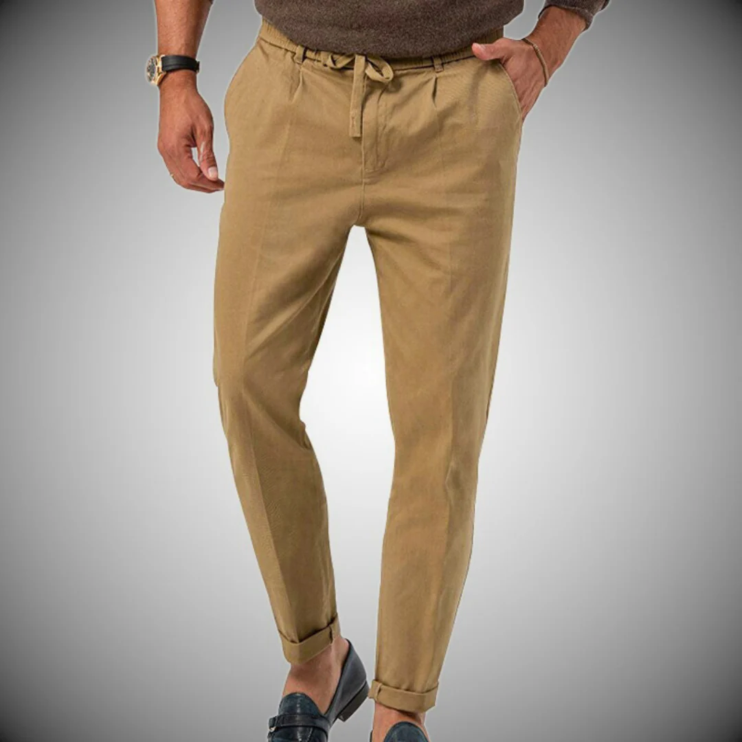 Heidi-Mode | Herren Chino Hose Weiß Stoffhose - Image 3