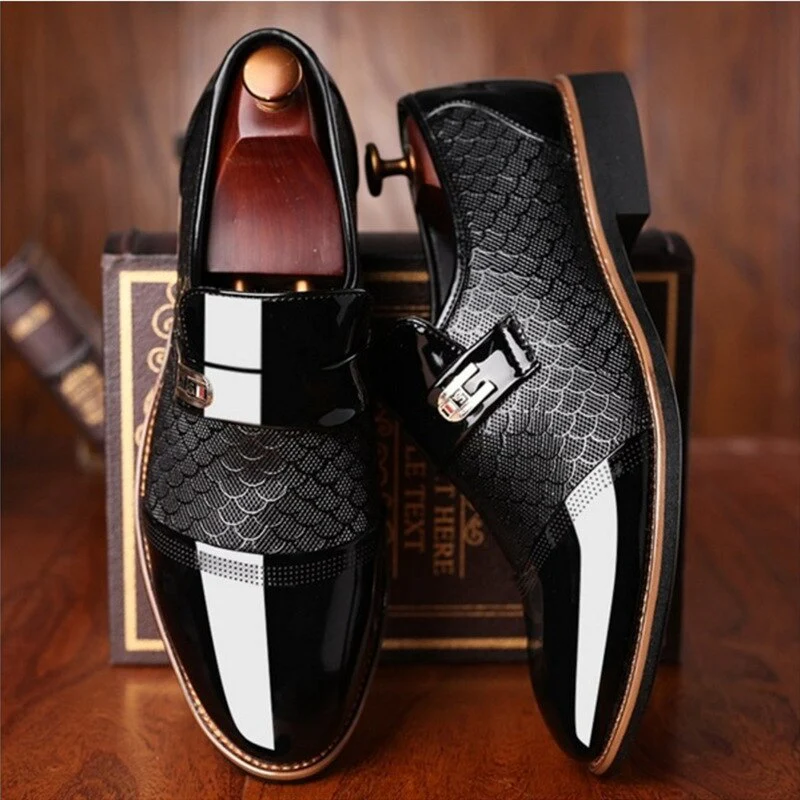 Heidi-Mode | Herren Elegante Schuhe Plateau - Image 6