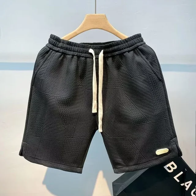 Heidi-Mode | Herren Herringbone Breeze Shorts - Image 5