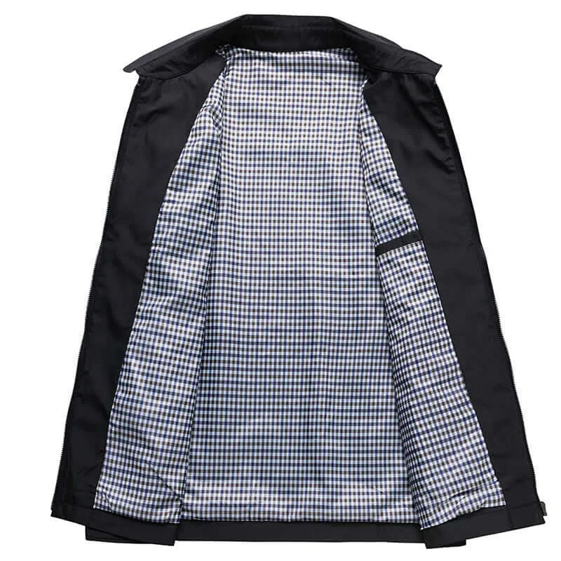 Heidi-Mode | Herren Leichte Sommerjacke Reißverschluss - Image 2