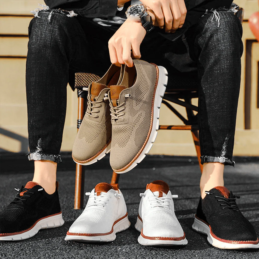 Heidi-Mode | Herren Leichtgewicht Lässig Sneakers für Männer mit Anti Rutsch Design - Image 2