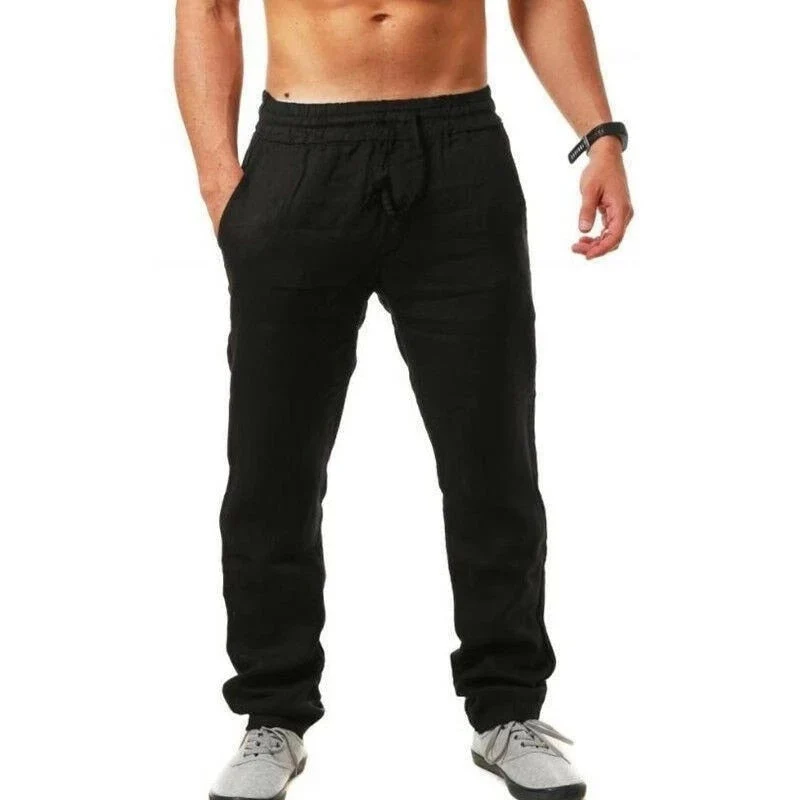 Heidi-Mode | Herren Leinenhose Eine Stilvolle & Luftige Sommerhose für Männer - Image 3