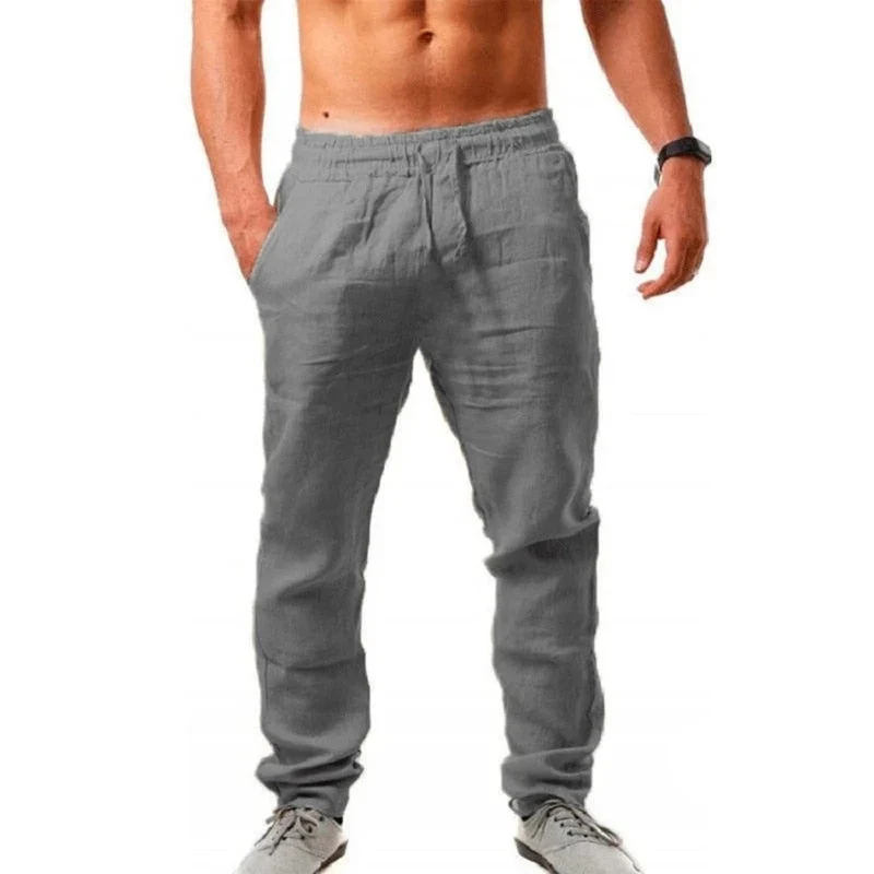Heidi-Mode | Herren Leinenhose Eine Stilvolle & Luftige Sommerhose für Männer - Image 5