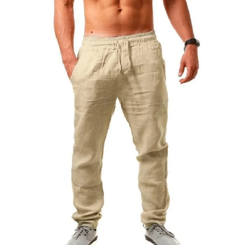 Heidi-Mode | Herren Leinenhose Eine Stilvolle & Luftige Sommerhose für Männer - Image 6