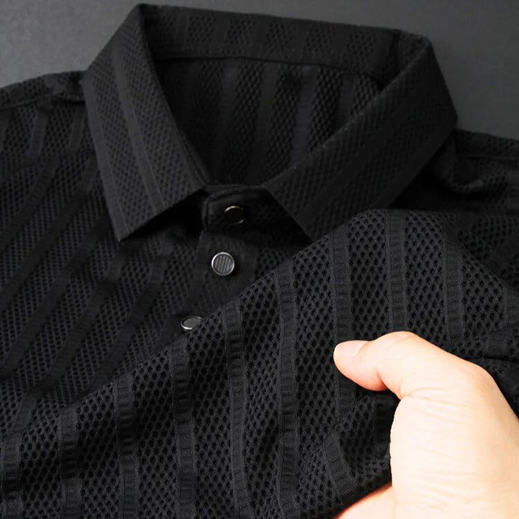 Heidi-Mode | Herren Poloshirt Aus Seide - Image 10