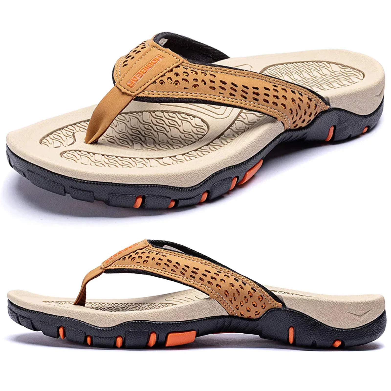 Heidi-Mode | Herren Schwarz Outdoor Sandalen Robust - Image 9