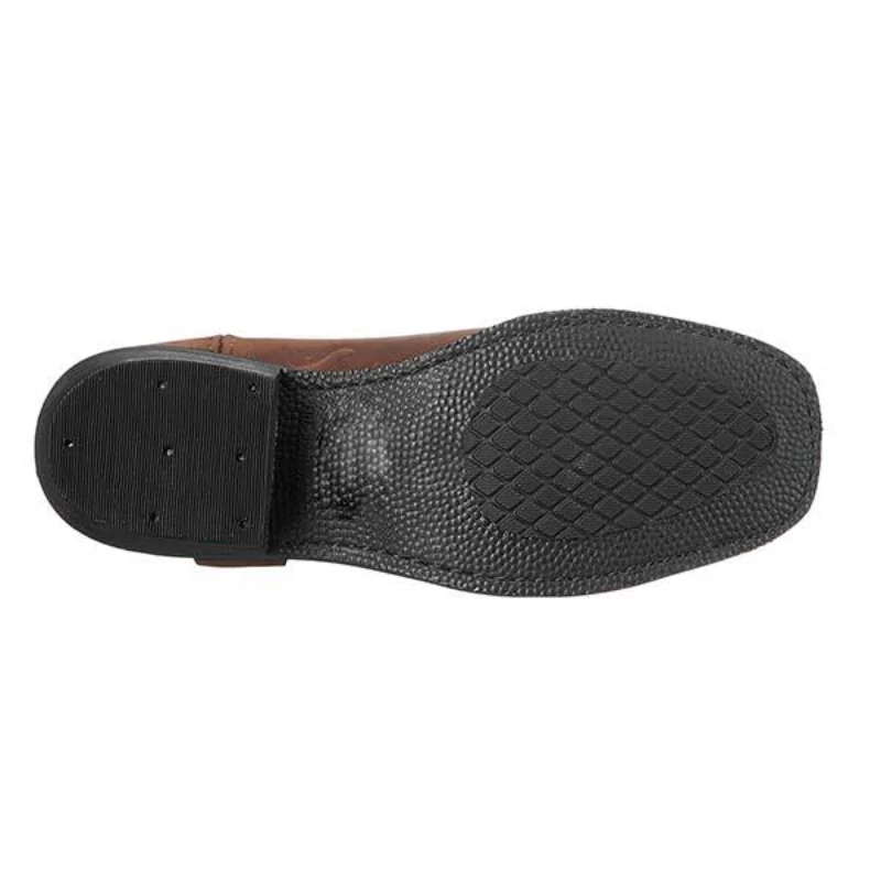 Heidi-Mode | Herren Schwarze Cowboystiefel Wildleder - Image 5