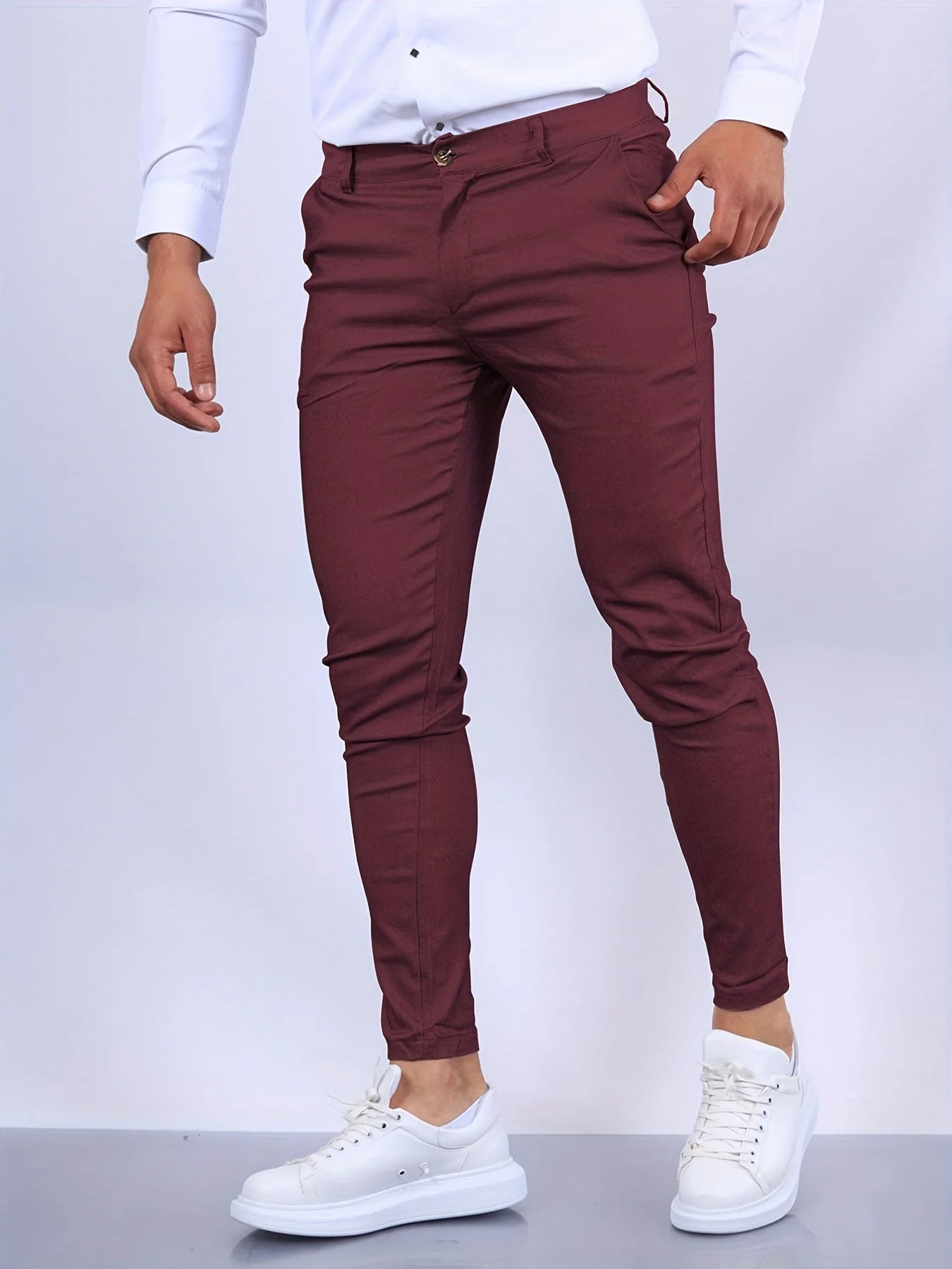 Heidi-Mode | Herren Slim Fit Freizeithose Modisch - Image 10