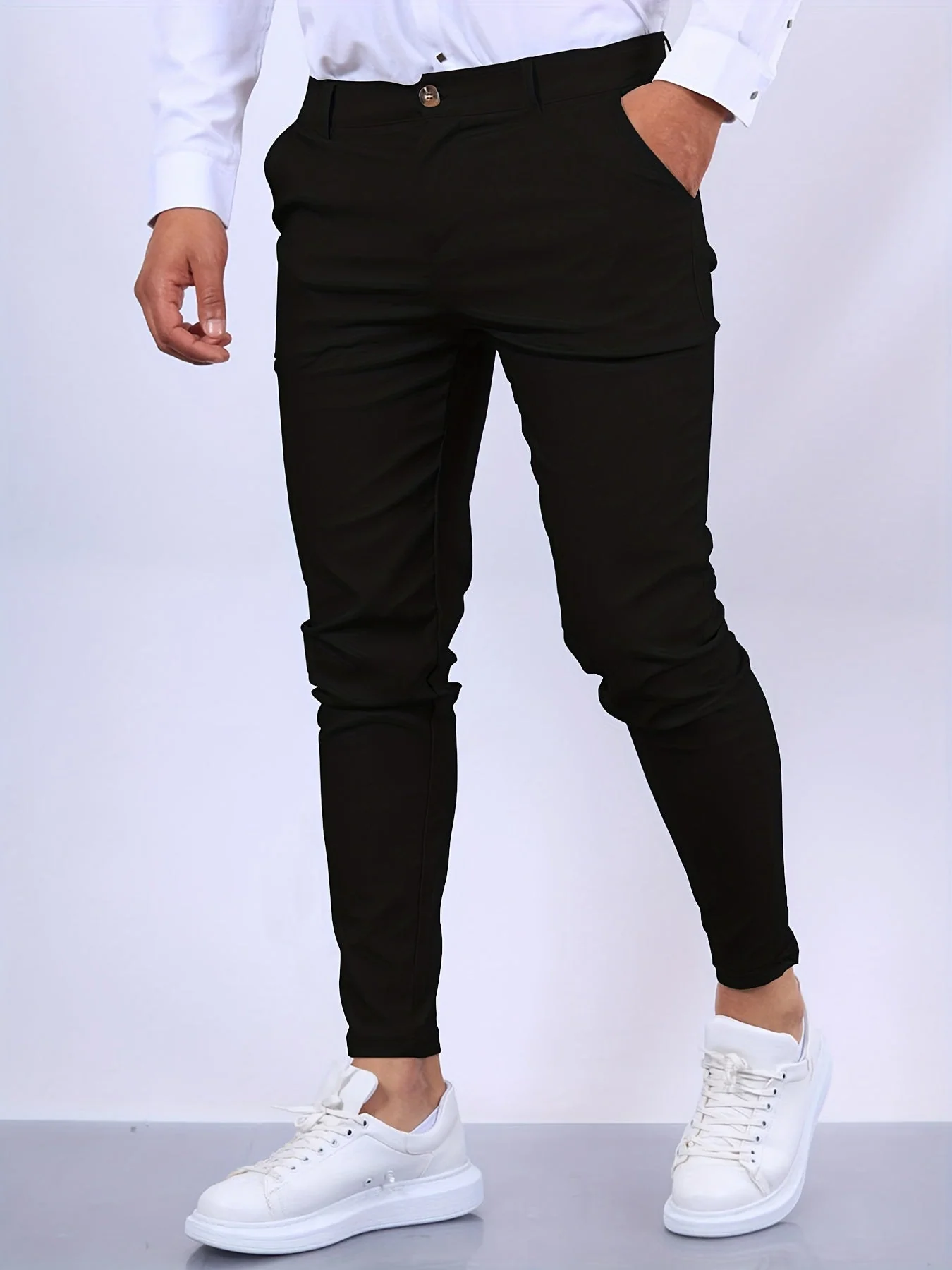 Heidi-Mode | Herren Slim Fit Freizeithose Modisch - Image 2