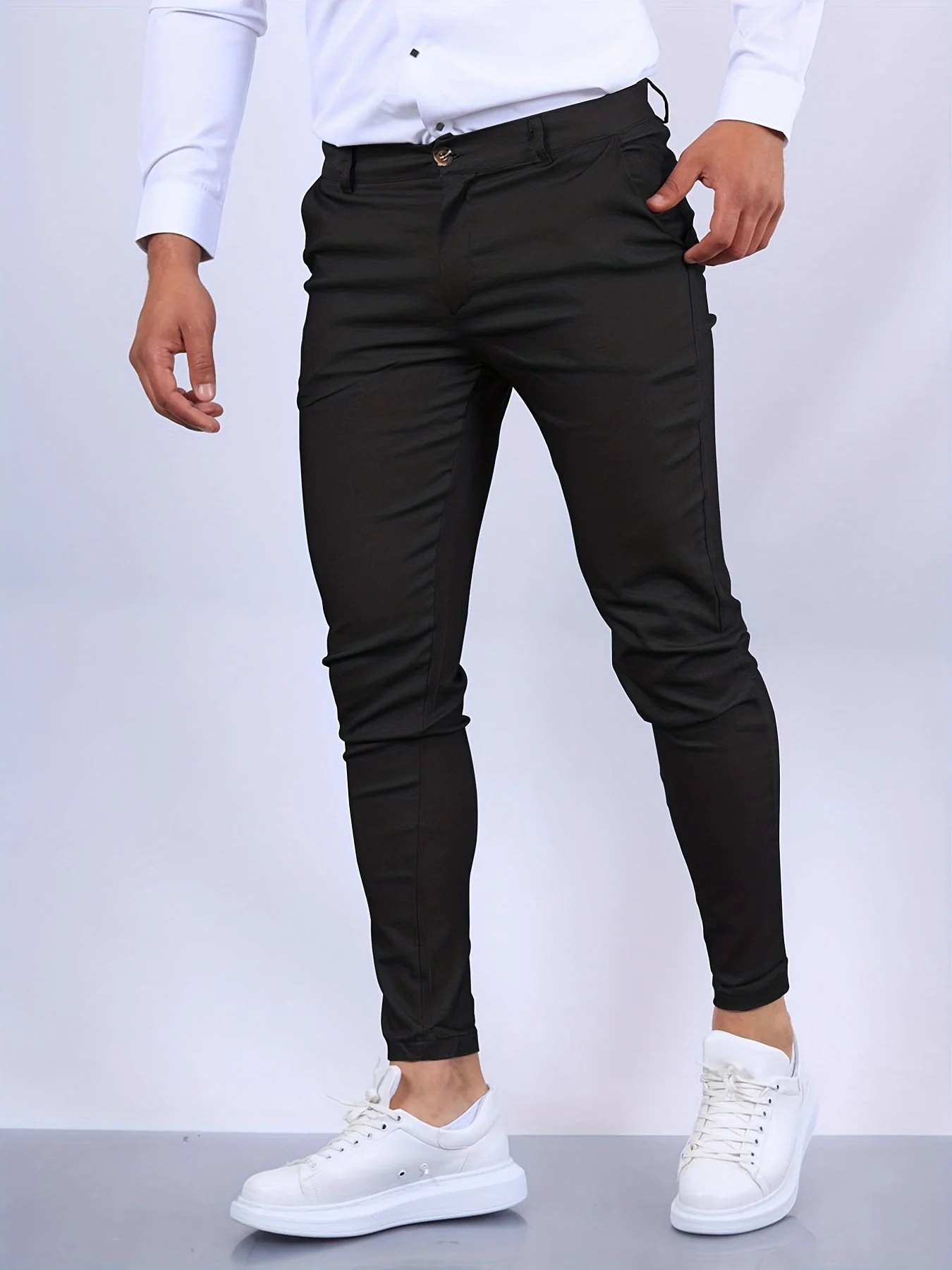 Heidi-Mode | Herren Slim Fit Freizeithose Modisch - Image 6