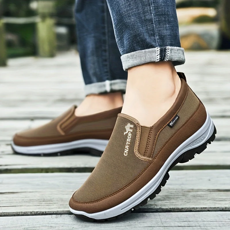Heidi-Mode | Herren Slip On Sneaker Loafer Atmungsaktiv und Bequem - Image 8