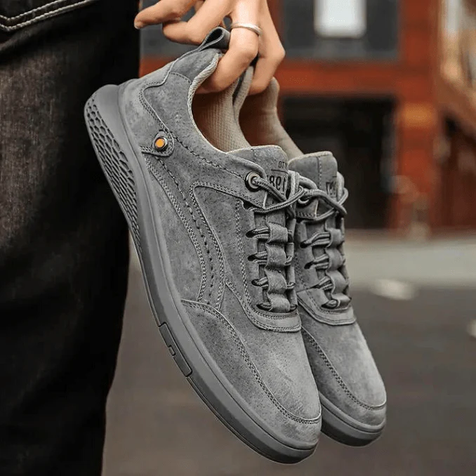 Heidi-Mode | Herren Sneakers Italienische Wildleder Sneakers Lässig und Komfortabel - Image 3