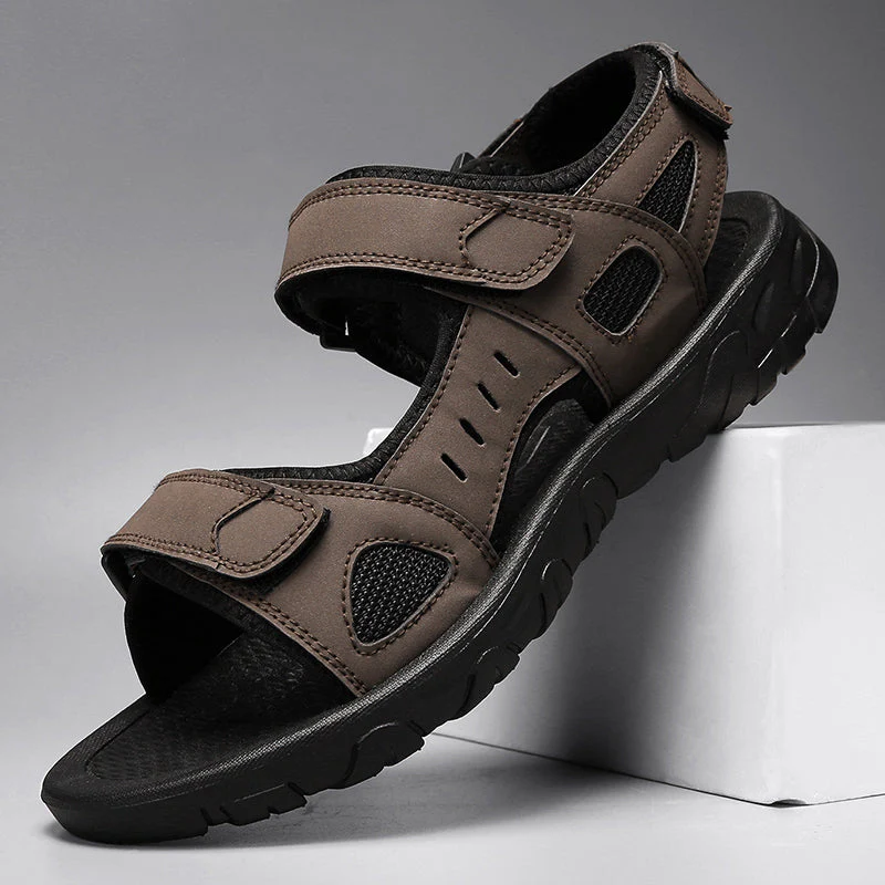 Heidi-Mode | Herren Sommer Sandalen Schwarze - Image 4