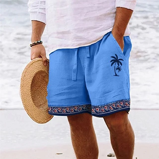 Heidi-Mode | Herren Strandshort mit Grafischem Design Von Kokosnussbaum - Image 5
