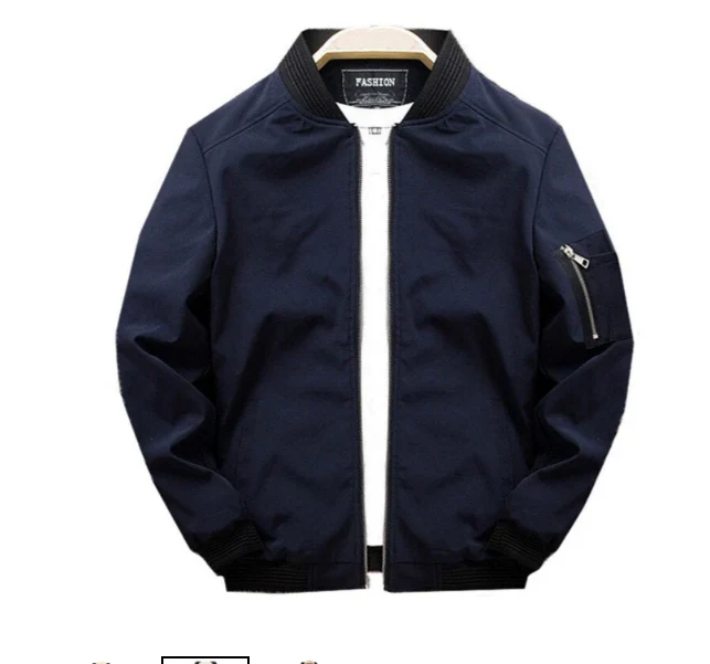 Heidi-Mode | Herren Ubergangsjacke mit Reißverschluss Am Armel - Image 13