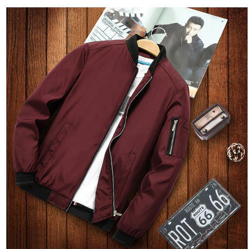 Heidi-Mode | Herren Ubergangsjacke mit Reißverschluss Am Armel - Image 7
