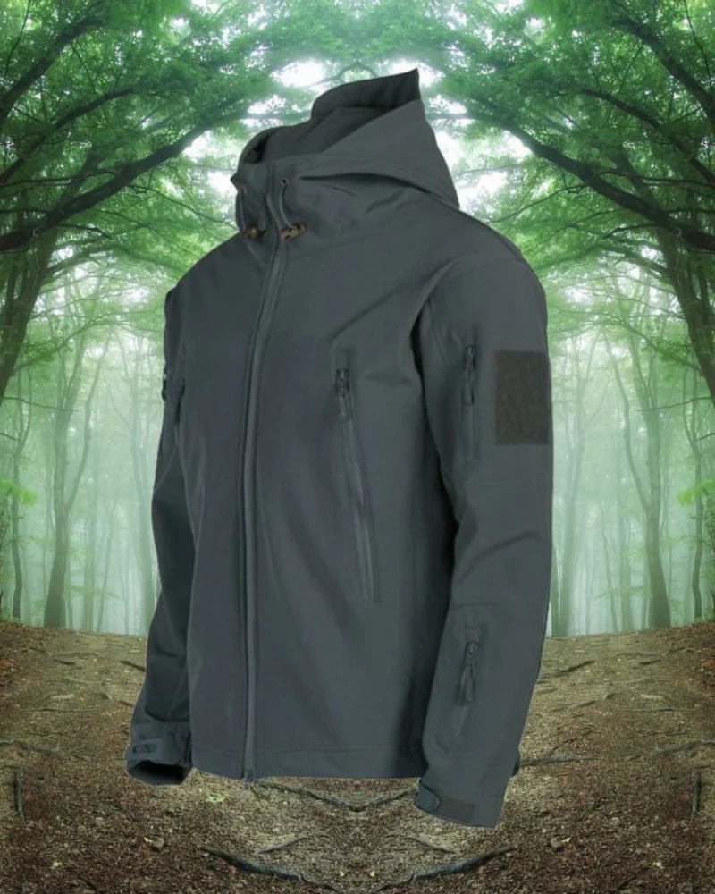 Heidi-Mode | Herren Wasserdicht Regenjacke Leichte - Image 14