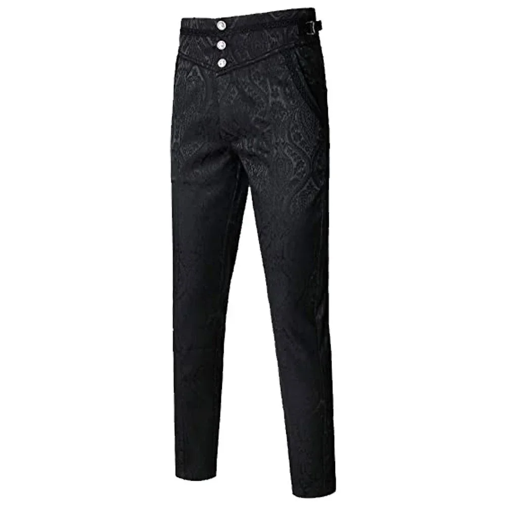 Heidi-Mode | Herren Weinlese Gothic Hose - Image 3