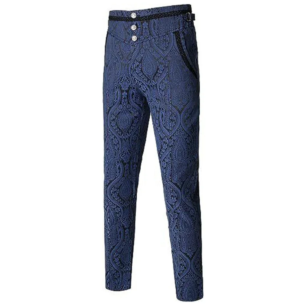 Heidi-Mode | Herren Weinlese Gothic Hose - Image 4