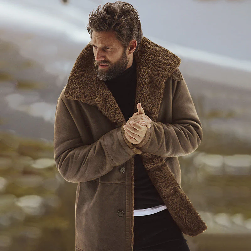 Heidi-Mode | Herren Winterparka Warm und Dick Gefüttert - Image 2