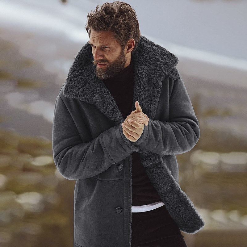 Heidi-Mode | Herren Winterparka Warm und Dick Gefüttert - Image 4