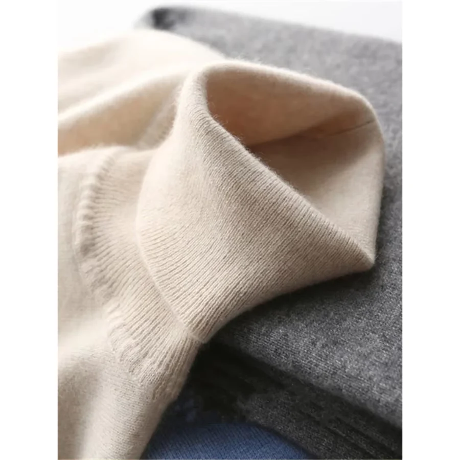Heidi-Mode | Herren Wollpullover mit Rollkragen und Schlankem Design - Image 26