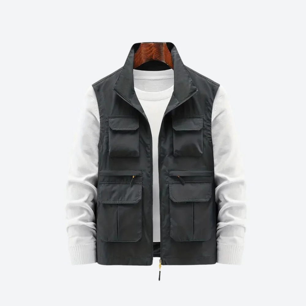 Heidi-Mode | Herrenjacke mit Mehreren Reißverschlusstaschen - Image 4