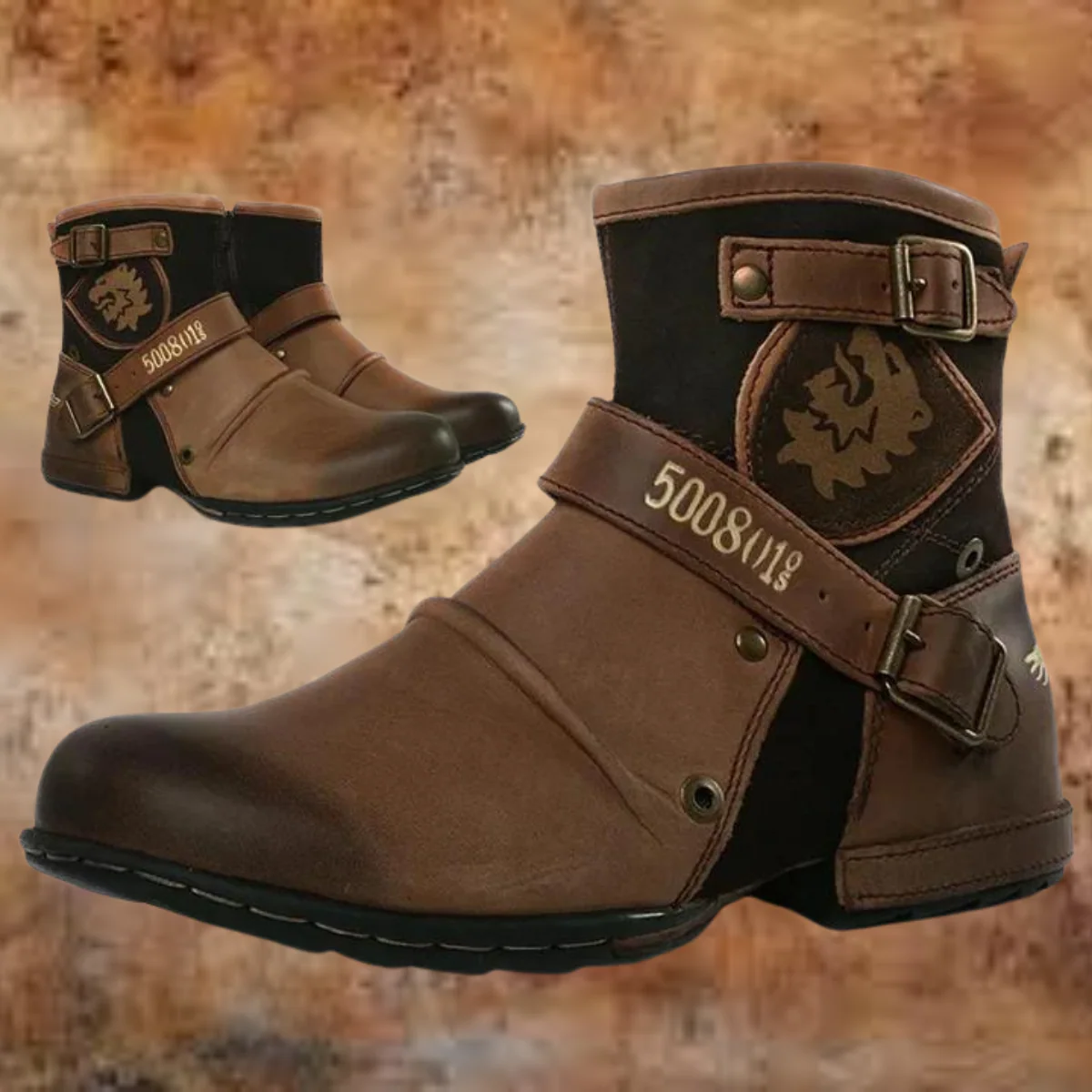 Heidi-Mode | Herrenstiefel Im Vintage-Stil - Image 2
