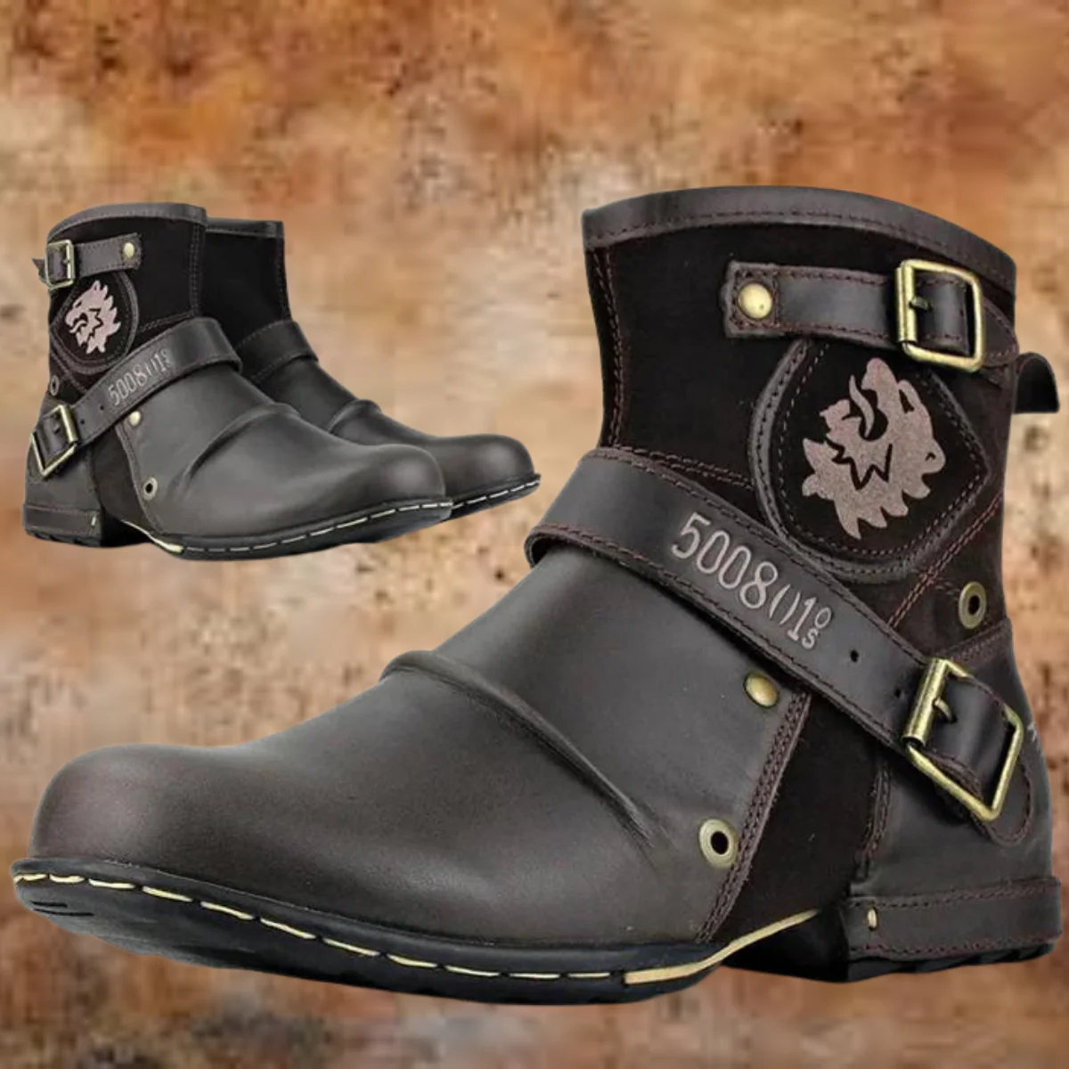Heidi-Mode | Herrenstiefel Im Vintage-Stil - Image 3