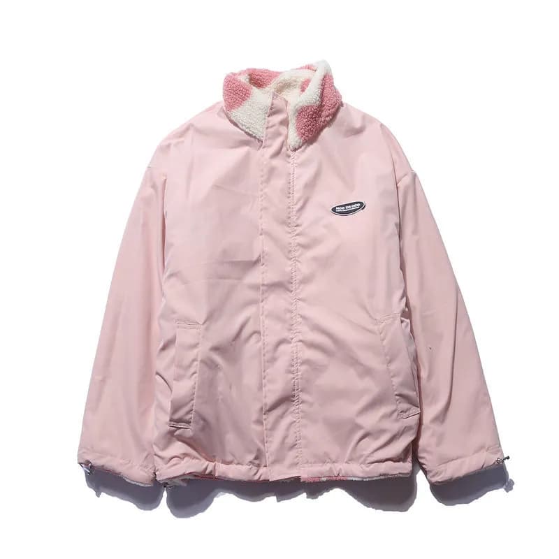 Damen Winterjacke Aus Polyester mit Herz-Muster & Wärmender Fütterung Heidi-Mode - Image 8