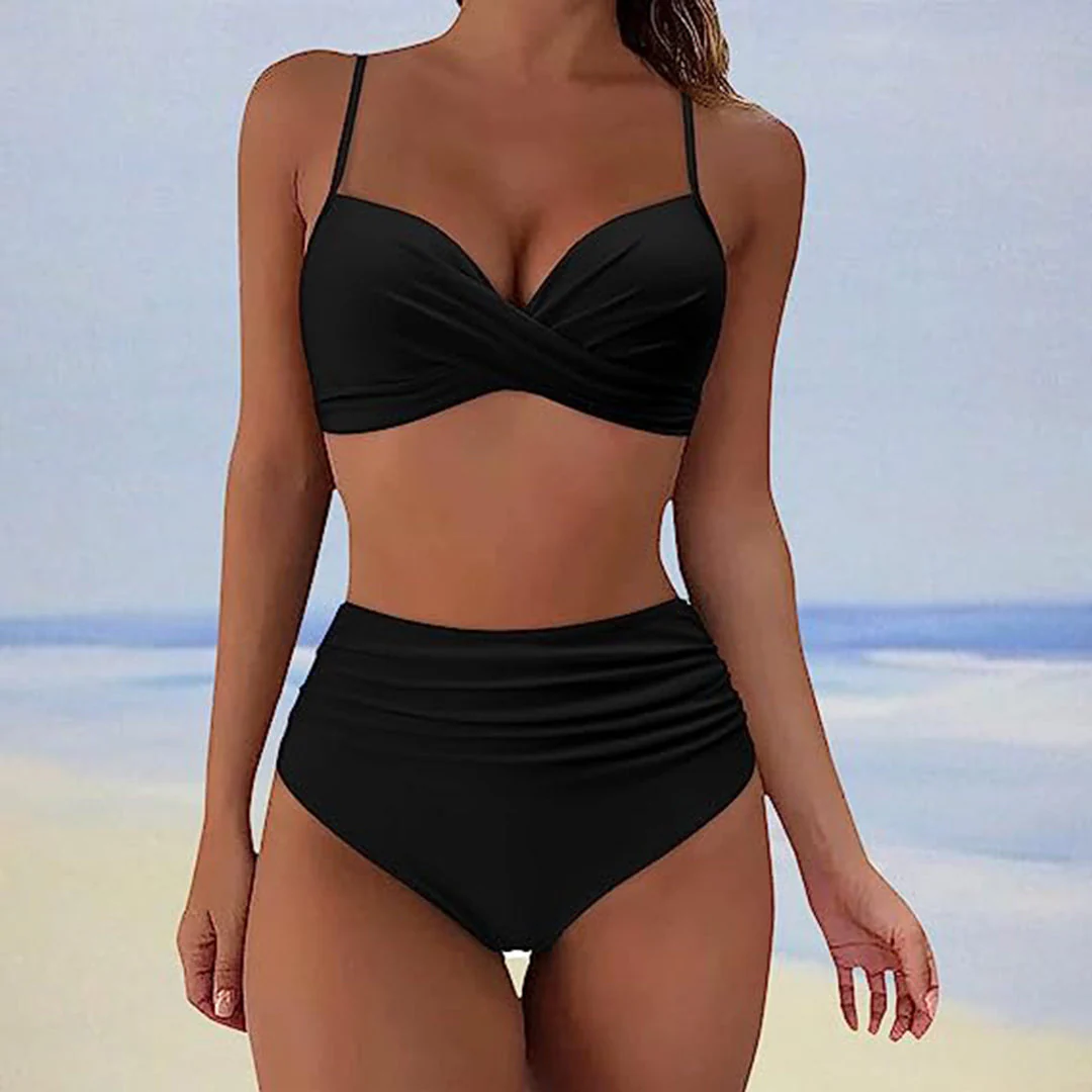 Heidi-Mode | Bikini mit Hoher Taille Afra - Image 2