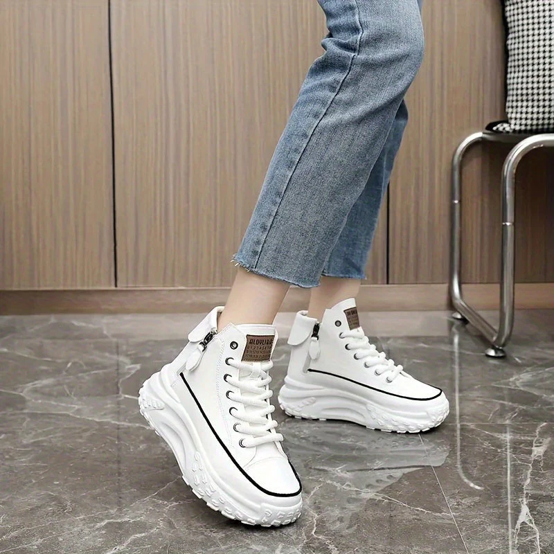 Heidi-Mode | Hohe Platform Sneakers - Image 2