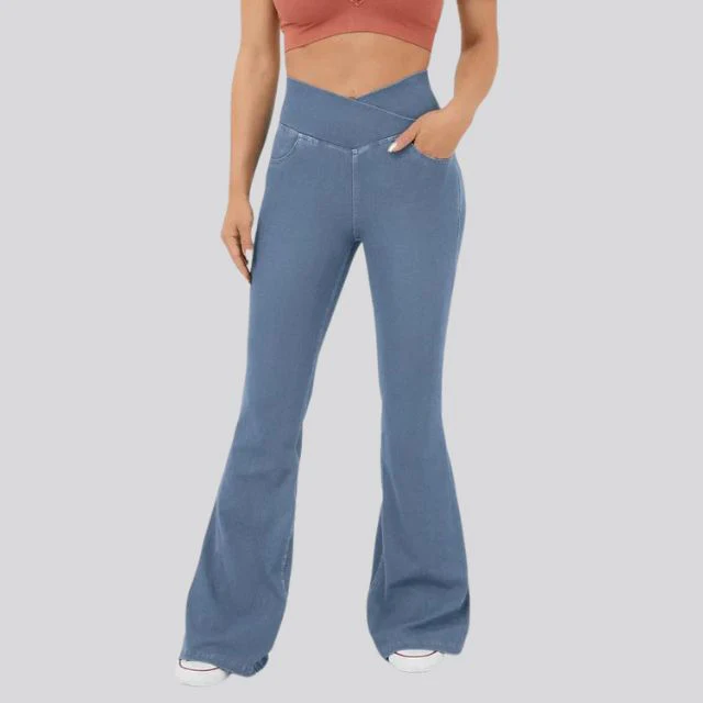 Heidi-Mode | Hoch Taillierte Flare-Leggings - Image 12