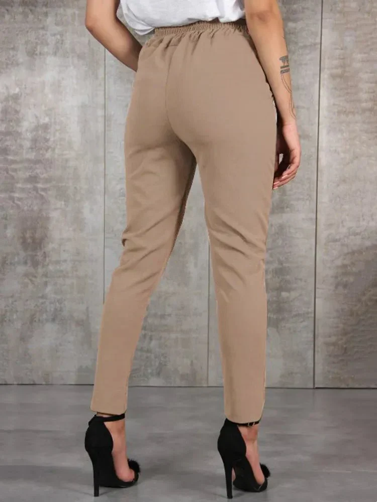 Heidi-Mode | Hochtaillen Damenhose mit Gürtel - Image 3