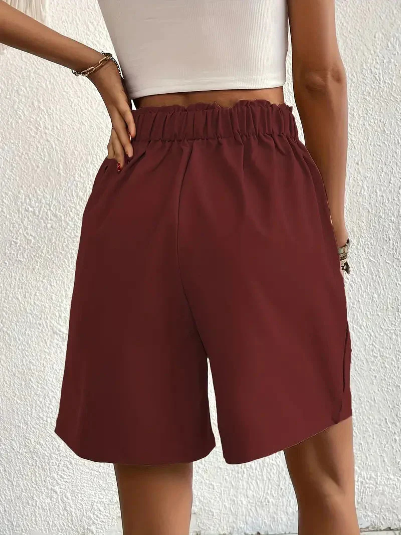 Heidi-Mode | Hochtaillierte Leinenshorts für Damen - Image 6