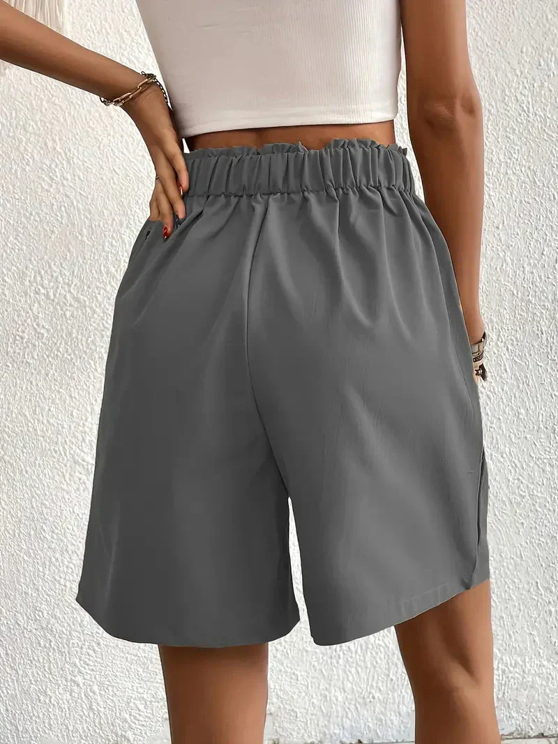Heidi-Mode | Hochtaillierte Leinenshorts für Damen - Image 8