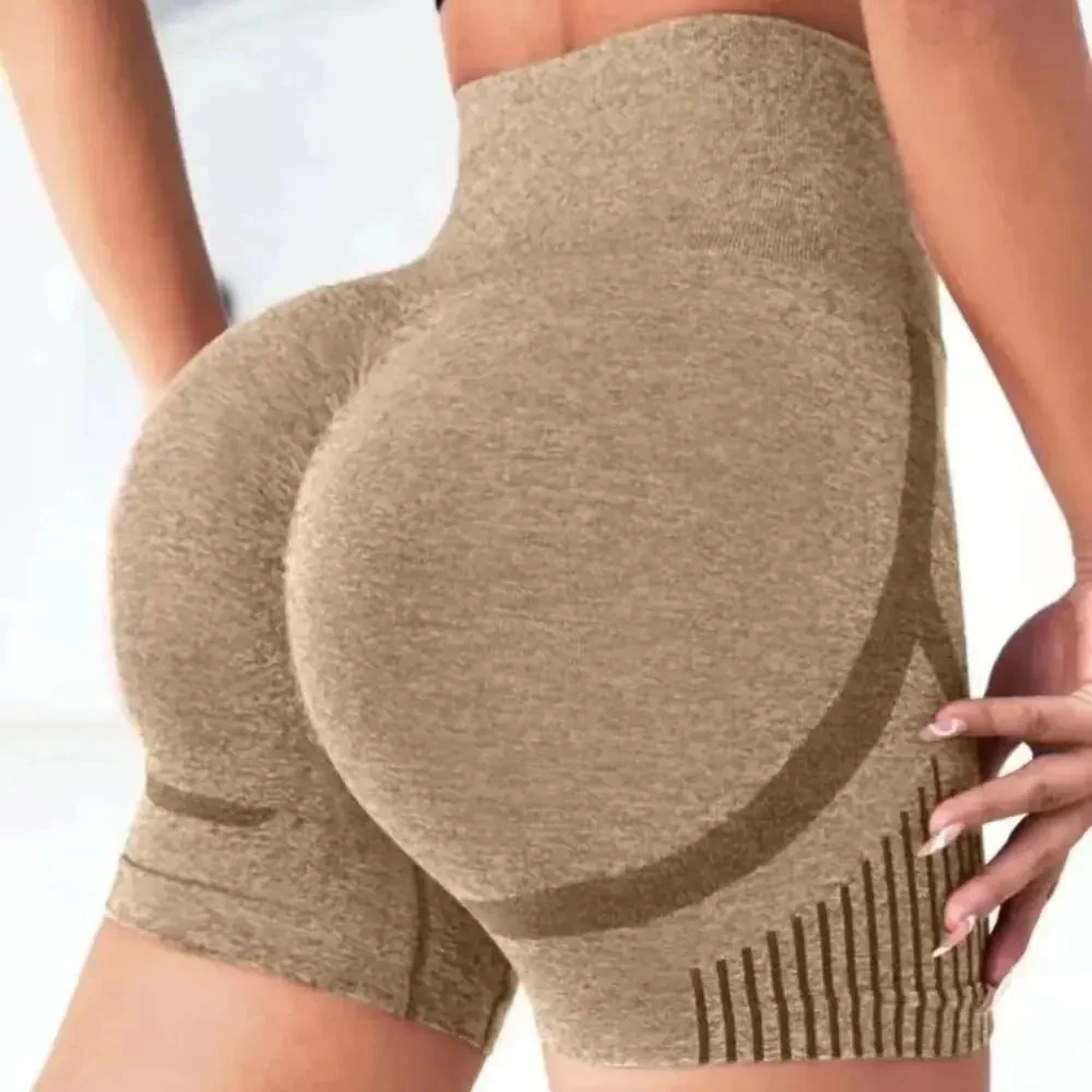 Heidi-Mode | Hochtaillierte Yoga Sport Kurze Hose - Image 10
