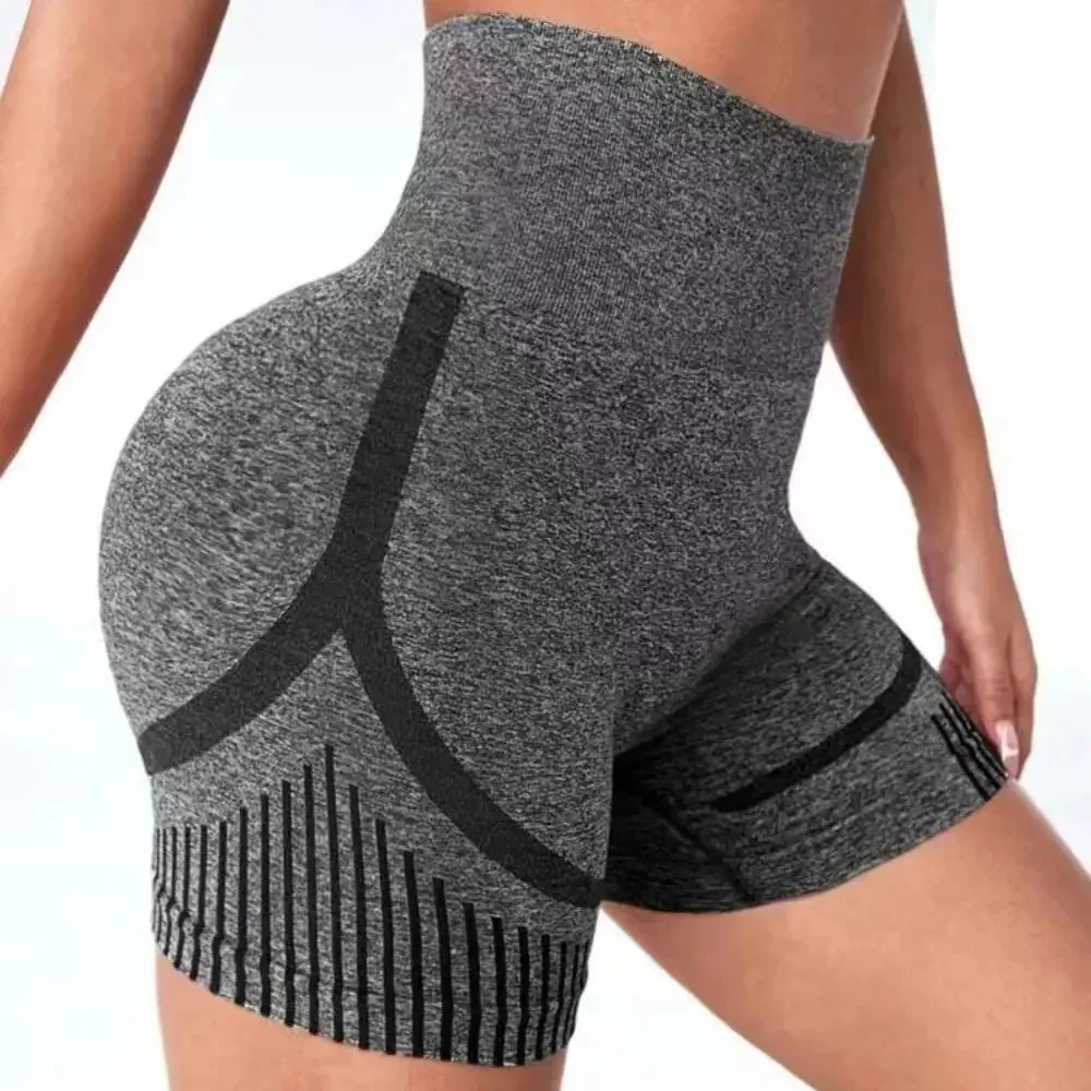 Heidi-Mode | Hochtaillierte Yoga Sport Kurze Hose - Image 5