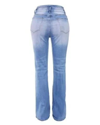Heidi-Mode | Vintage Taillierte Flare-Jeans - Image 8