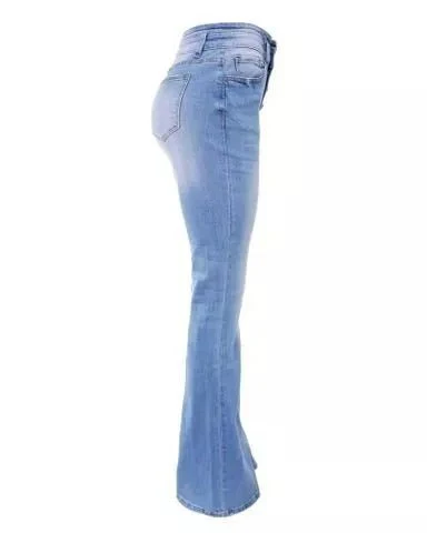 Heidi-Mode | Vintage Taillierte Flare-Jeans - Image 9