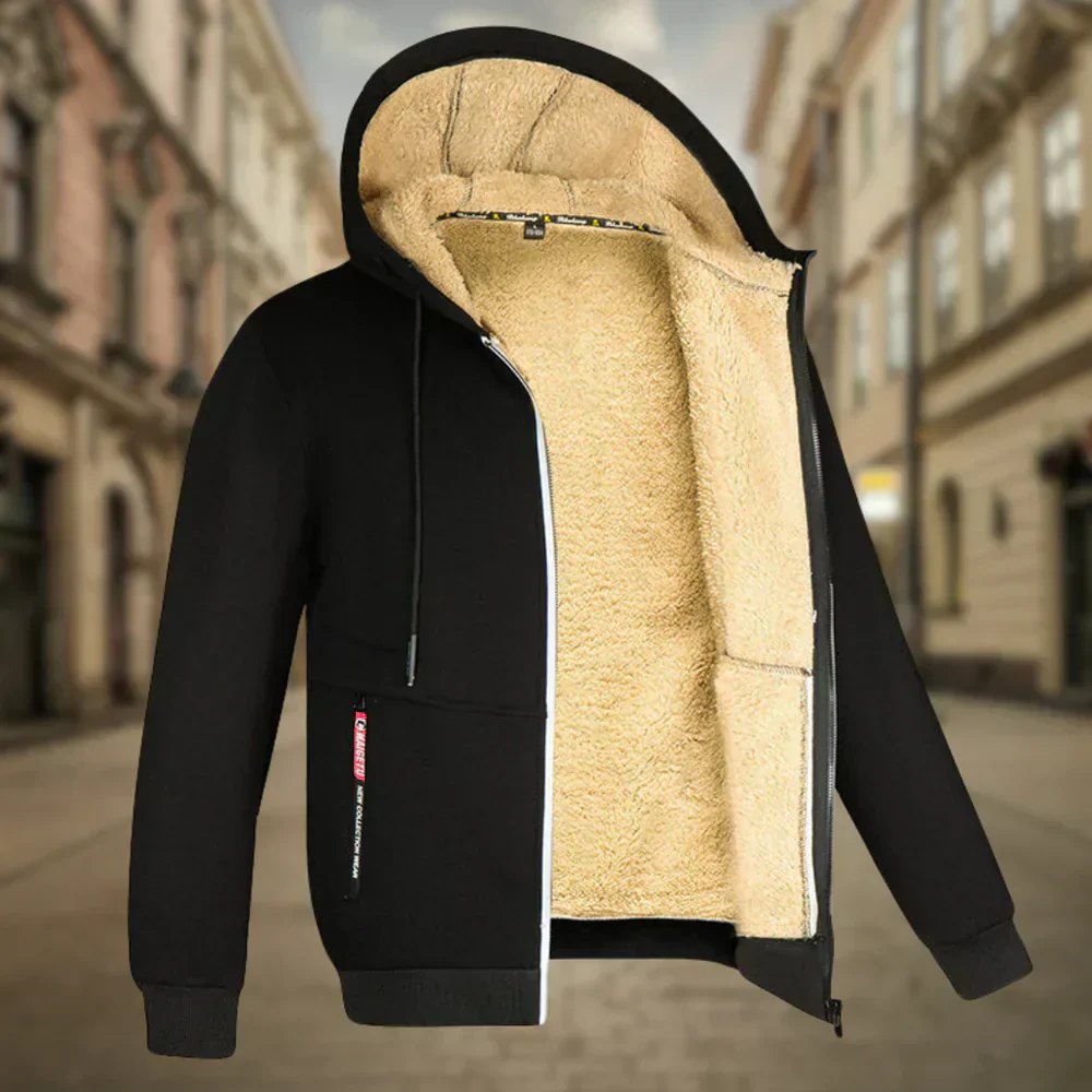 Heidi-Mode | Herren Fleece Hoodie - Image 2