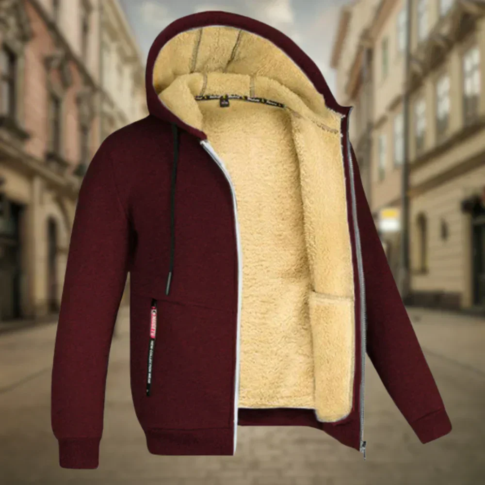 Heidi-Mode | Herren Fleece Hoodie - Image 4