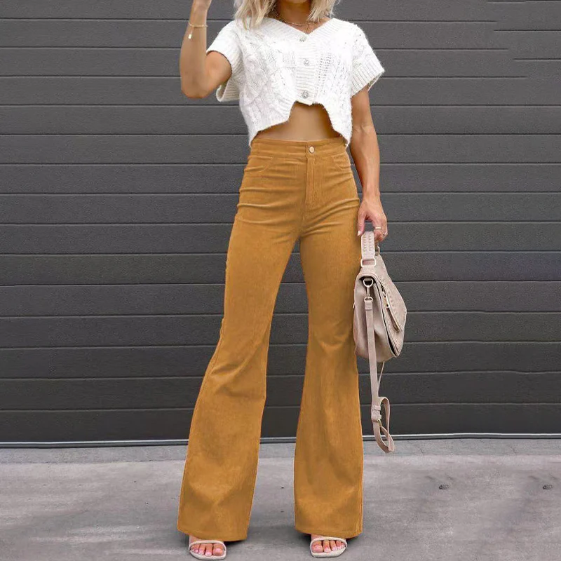 Heidi-Mode | Hose - Schlaghose mit Kurvenform für Weibliche Eleganz - Image 6